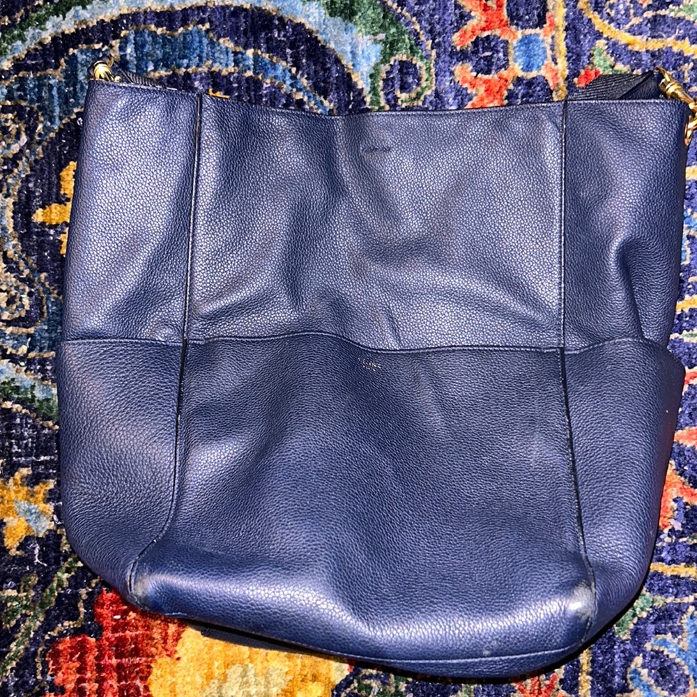 ‘Celine’ Paris Soft Grained Calfskin Sangle Bucket Bag Amazone
